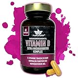 naturalie® - Vitamin B Komplex Kapseln | hochdosiert mit allen bioaktiven B-Vitaminen + Cofaktoren (Cholin, Inositol) | schadstoffgeprüft | ohne unnötige Zusatzstoffe | 60 Kapseln im Braunglas