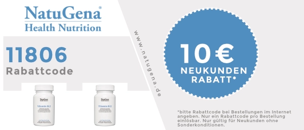 NatuGena Gutscheincode Rabattcode 10€ "11806"